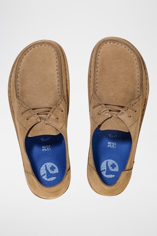 Derbys en nubuck Utti - Etroite - Beige