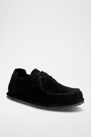 Baskets en nubuck Utti - Etroite - Noir