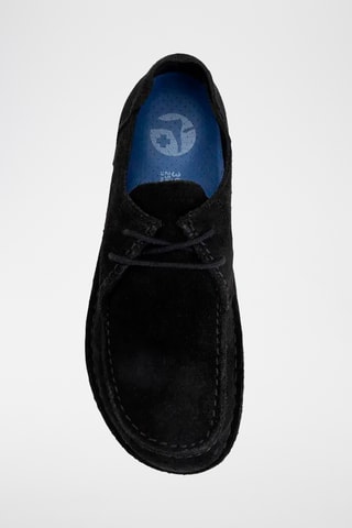 Baskets en nubuck Utti - Etroite - Noir