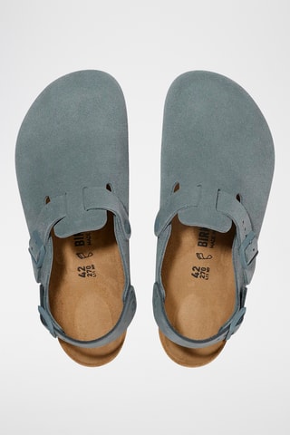 Sandales en nubuck Tokyo - Etroite - Gris