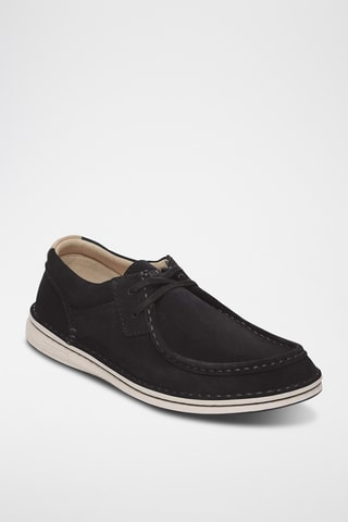 Derbys en nubuck Pasadena - Etroite - Noir
