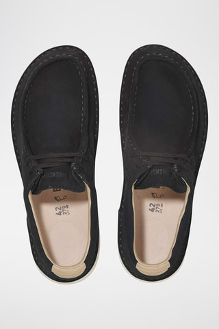 Derbys en nubuck Pasadena - Etroite - Noir
