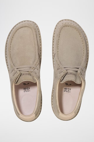 Chaussure de sport en nubuck Pasadena - Etroite - Taupe