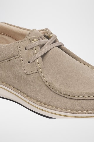 Chaussure de sport en nubuck Pasadena - Etroite - Taupe
