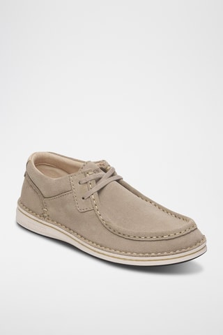 Derbys en nubuck Pasadena - Normale - Taupe