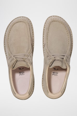 Derbys en nubuck Pasadena - Normale - Taupe