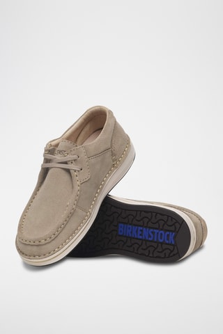 Derbys en nubuck Pasadena - Normale - Taupe