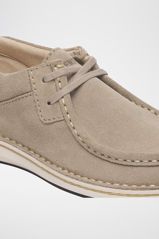 Derbys en nubuck Pasadena - Normale - Taupe
