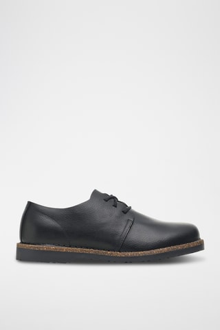 Leren Derby’s Uppsale Low - Smal - Zwart