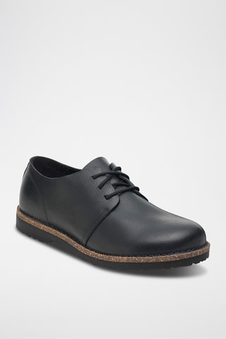 Leren Derby’s Uppsale Low - Smal - Zwart