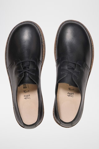 Leren Derby’s Uppsale Low - Smal - Zwart