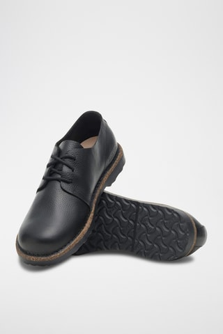 Leren Derby’s Uppsale Low - Smal - Zwart