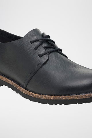Leren Derby’s Uppsale Low - Smal - Zwart