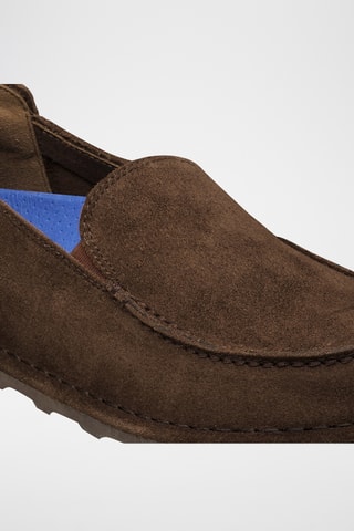 Nubuck Mocassins Utti Low - Smal - Bruin