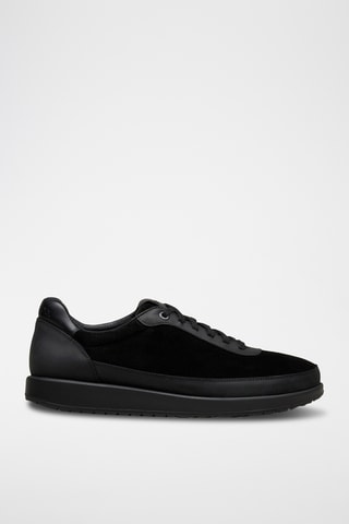 Leren Sneakers Honnef City - Normaal - Zwart 