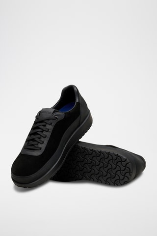 Leren Sneakers Honnef City - Normaal - Zwart 