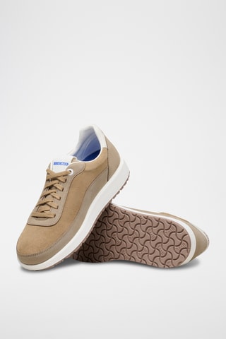 Nubuck Sneakers Honnef City - Smal - Beige 
