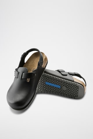 Sandales en cuir Tokio Super grip - Normale - Noir