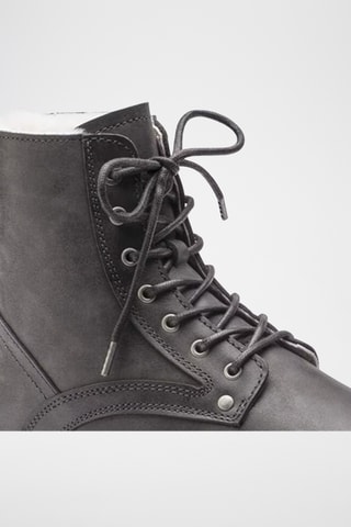 Bottines fourrées en nubuck Bryson - Gris - Normale
