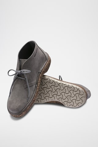 Boots en nubuck Milton - Gris - Etroite