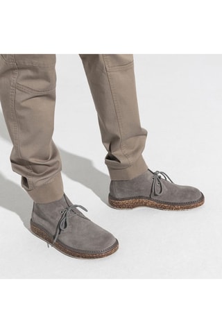 Boots en nubuck Milton - Gris - Etroite