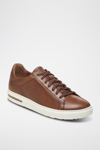 Baskets en cuir Bend - Marron - Etroite