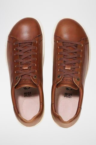 Baskets en cuir Bend - Marron - Etroite