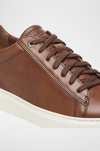 Baskets en cuir Bend - Marron - Etroite
