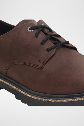 Derbys en nubuck Highwood - Marron - Etroite