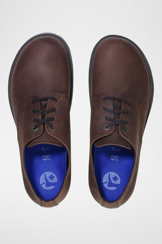 Derbys en nubuck Highwood - Marron - Etroite