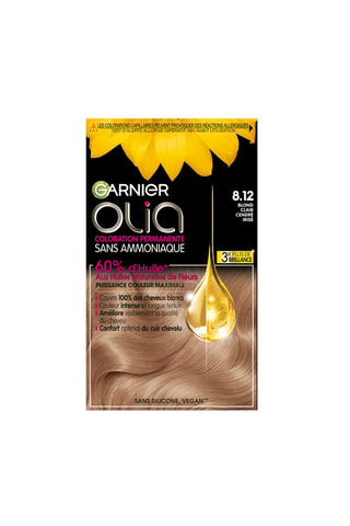 Coloración capilar Olia - Rubio iridiscente 8.12 - 1 ml