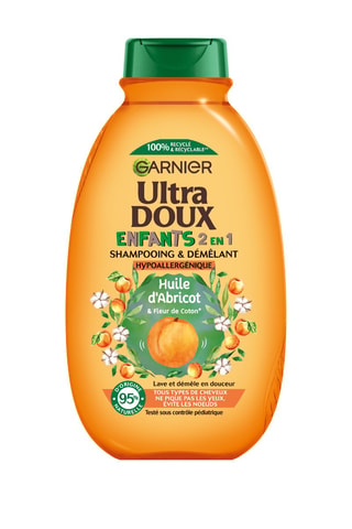 Champú y desenredante infantil 2 en 1 Ultra Doux - Para todo tipo de cabello - 300 ml