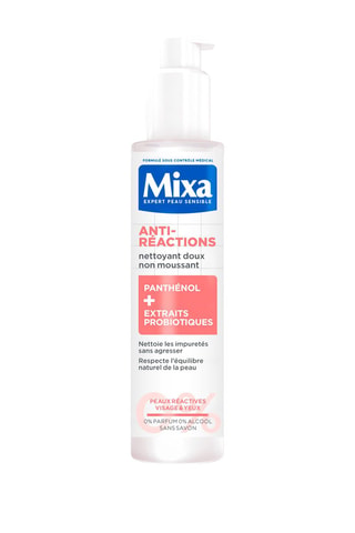 Limpiador suave antirreacciones - Piel reactiva - 150 ml