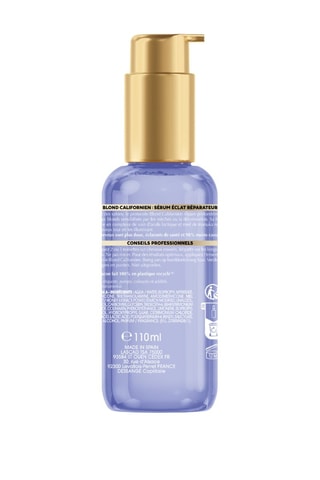 Sérum iluminador reparador Blond Californien - Cabello rubio teñido y decolorado - 110 ml