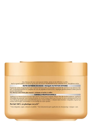 Mascarilla nutrición intensa Nutri-Extrême Richesse - Para cabello muy seco - 135 ml