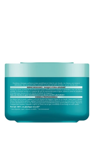 Mascarilla hidracalmante Dermo Ressource - Cuero cabelludo sensible y cabello deshidratado - 135 ml