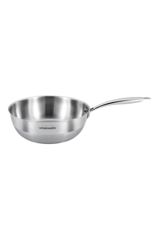 Wok de acero inoxidable - 24 cm