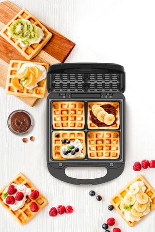 Gofrera - 1200 W - 4 gofres