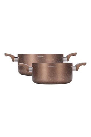 - 2 ollas con tapas - 20 y 24 cm