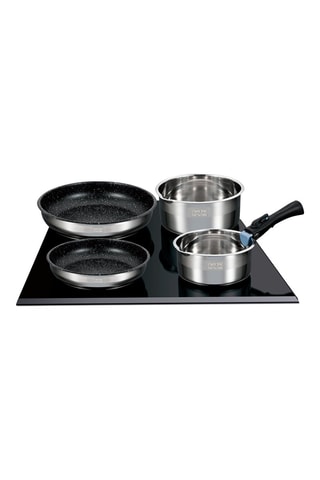 Batería de cocina de acero inoxidable -  8 piezas
