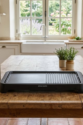 Plancha eléctrica - 2000 W - 49 x 27 cm