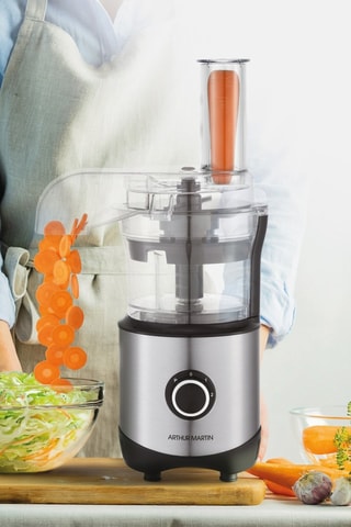 Robot de cocina - 300 W - 2 velocidades - Negro