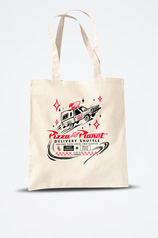Tote bag Pizza Planet Toy Story Disney Pixar - Écru