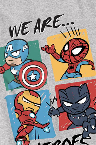 T-shirt Avengers Marvel - Gris