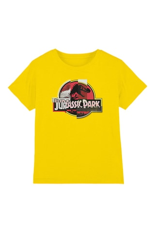 T-shirt Jurassic World - Jaune