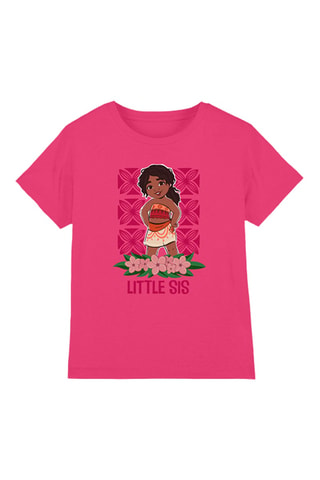 T-shirt Simea Vaiana 2 Disney - Fuchsia