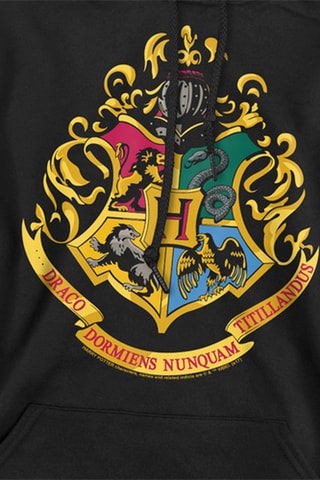 Sweat à capuche Harry Potter - Noir