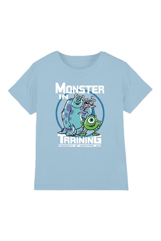 T-shirt Monstres et Cie - Bleu clair