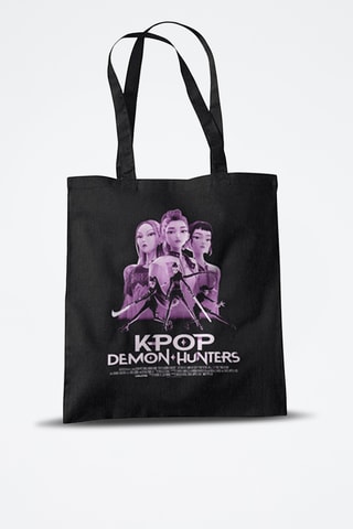 Tote bag KPop Demon Hunters - Noir