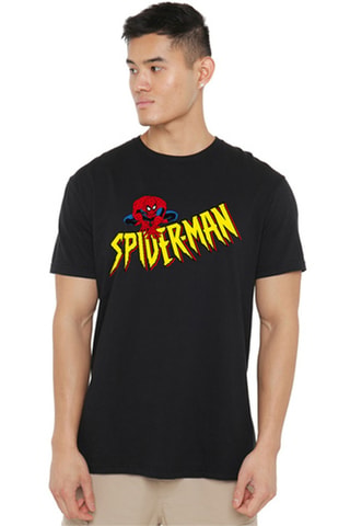 T-shirt Spider-Man Avengers Marvel - Noir